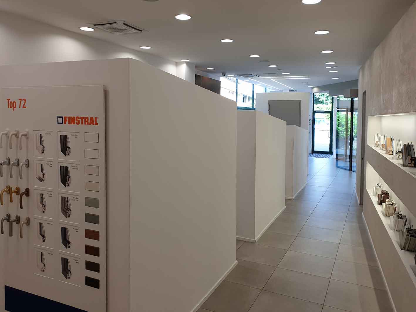 piesseti serramenti showroom